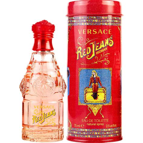 Versace red jeans woman perfume